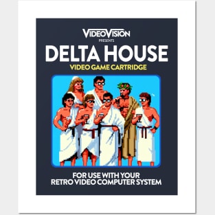 Delta House 80s Game Posters and Art